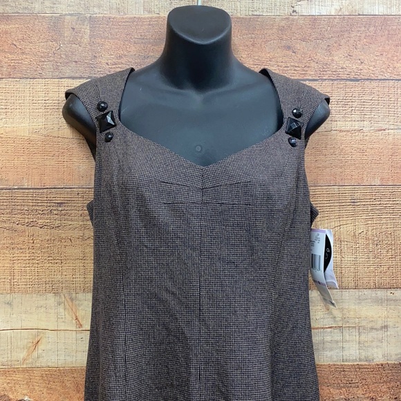 Nine West Front Page Stretch Dress NWT - Picture 2 of 7